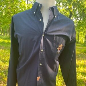 Ralph Lauren (BLAKE) Navy Button-Down Shirt